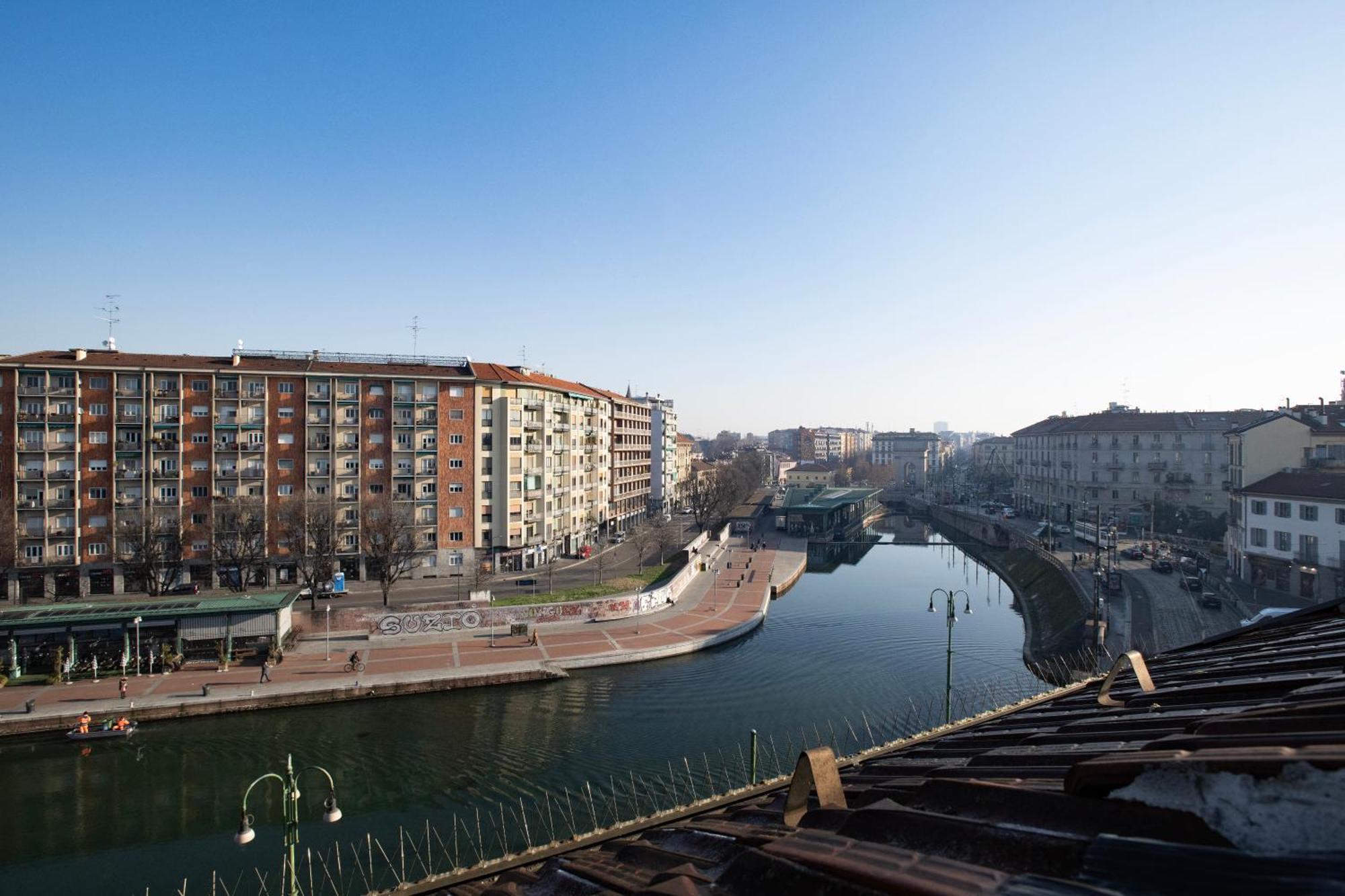 米兰La Nuova Torretta Sui Navigli公寓 外观 照片